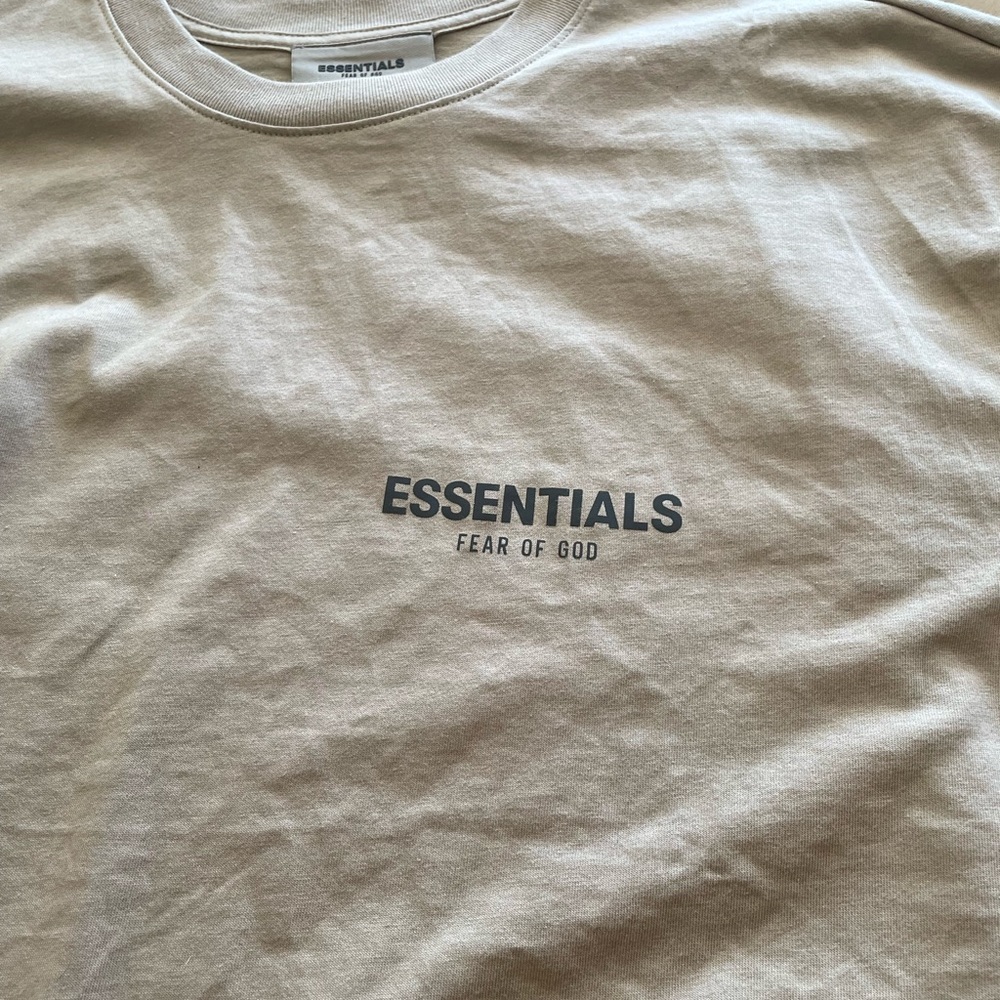 Essentials fear of god shirt